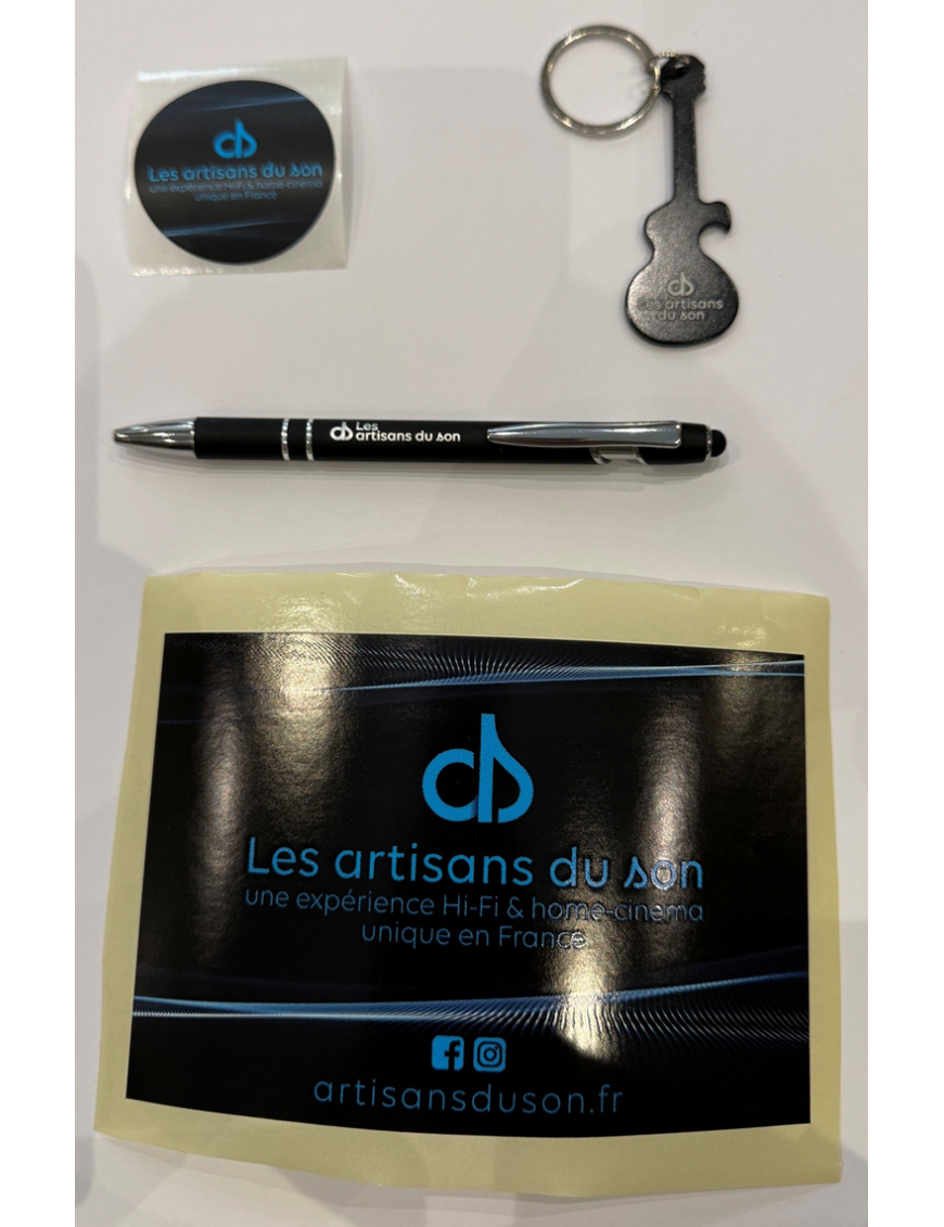 Pack goodies des Artisans du Son